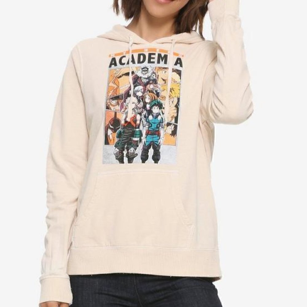 Funimation  My Hero Academia Anime Cotton Hoodie Sweatshirt
